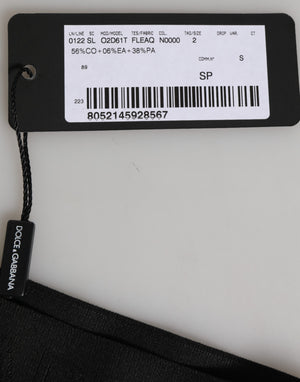 Black DG Logo Lace High Brief Panty Underwear