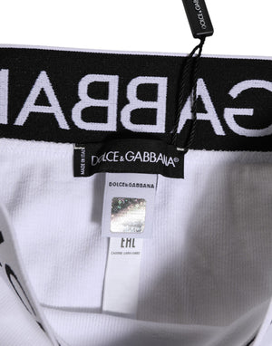 White Cotton Stretch High Waist Panty Underwear