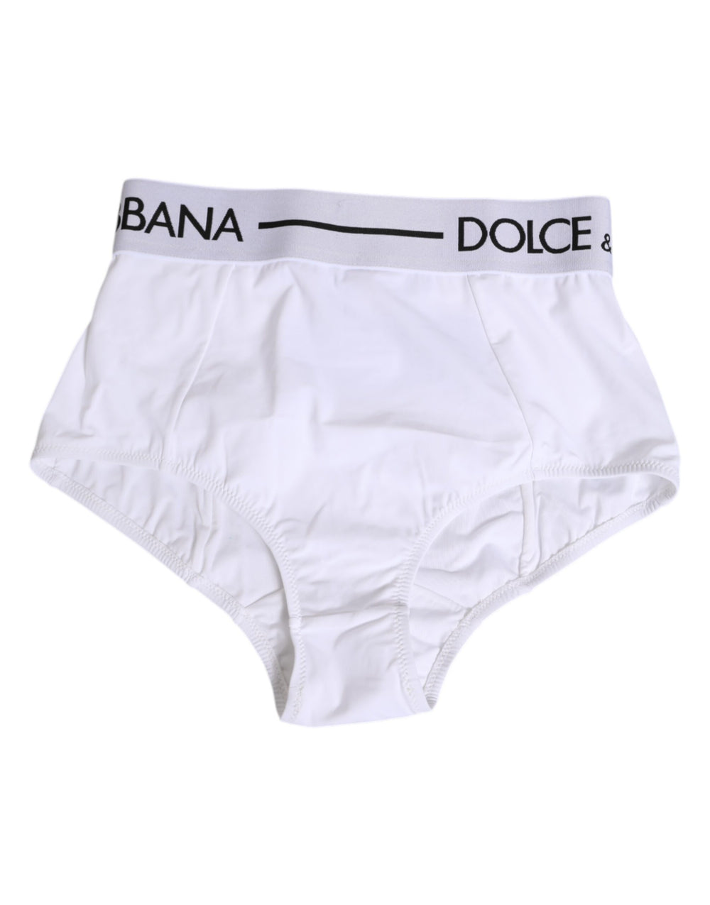 White Nylon Logo Waistband Panty Underwear
