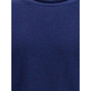 Blue Wool Sweatshirt