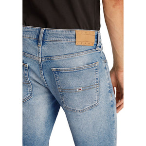 Light Blue Recycled Cotton Bermuda Shorts