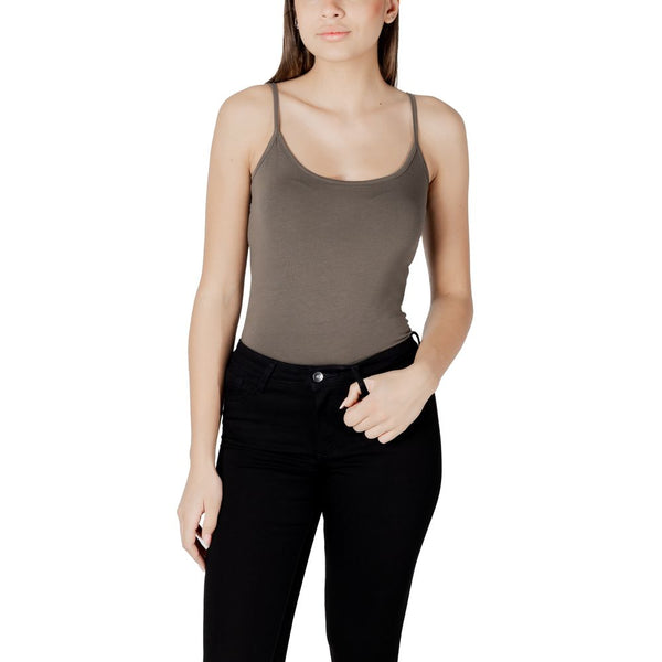 Green Cotton Tank Tops