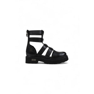 Black Leather Sandals