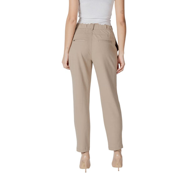 Beige Viscose Pant