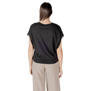 Black Cotton T-Shirt