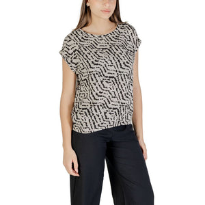 Bicolor Viscose Blouse