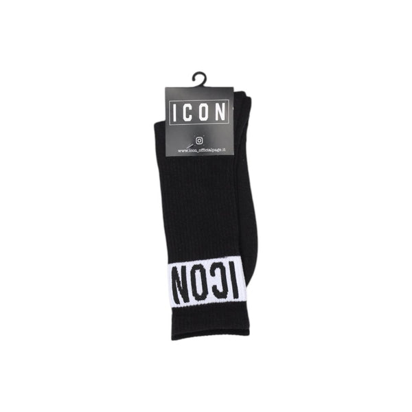 Black Cotton Sock