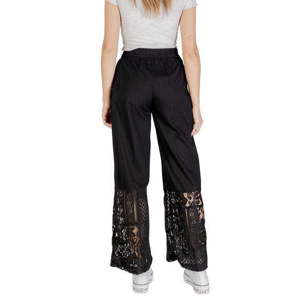 Black Cotton Pant