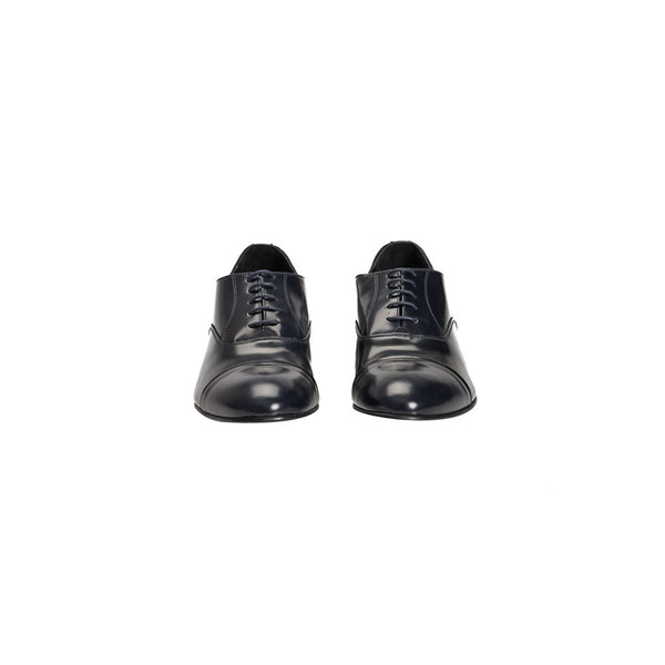 Blue Calfskin Men Loafer