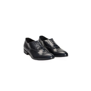 Blue Calfskin Men Loafer