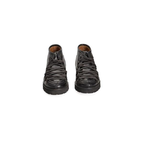 Black Calfskin Men Boot