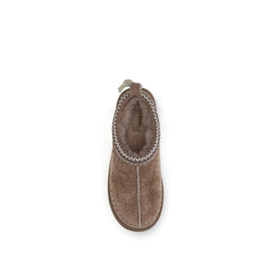 Brown Leather Mules