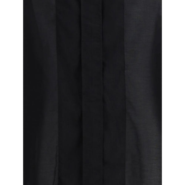 Black Cotton Blouse