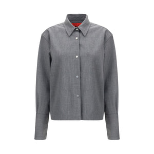 Gray Denim Shirt