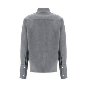 Gray Denim Shirt