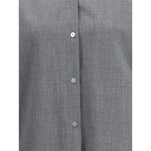 Gray Denim Shirt
