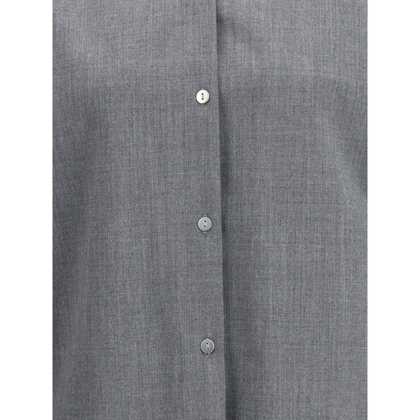Gray Denim Shirt