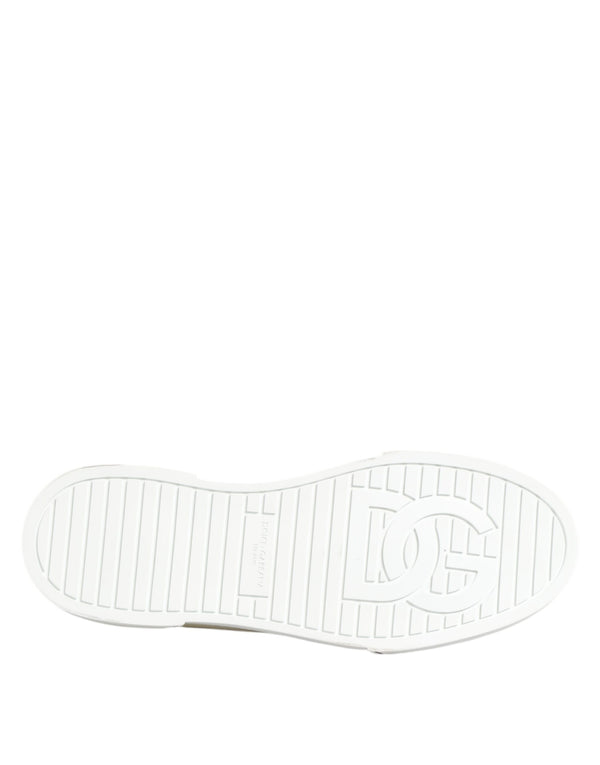 Multicolor Cotton Logo Low Top Sneakers Shoes