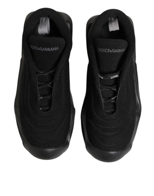 Black Lace Up Wave Low Top Men Sneaker Shoes