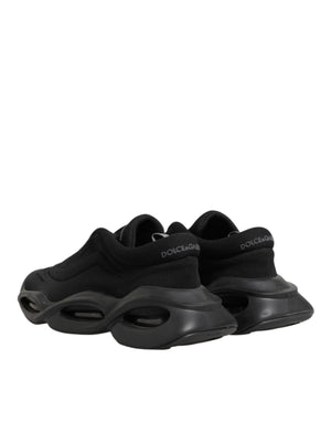 Black Lace Up Wave Low Top Men Sneaker Shoes