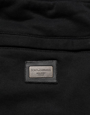 Black Cotton Jogger Sweatpants Trouser Pants