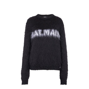 Black Mohair Sweatshirt