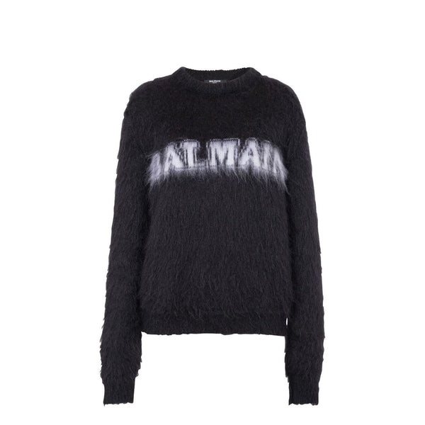 Black Mohair Sweatshirt