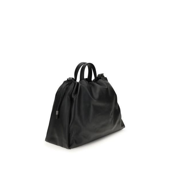 Black Calf Leather Bos Taurus Shoulder Bag