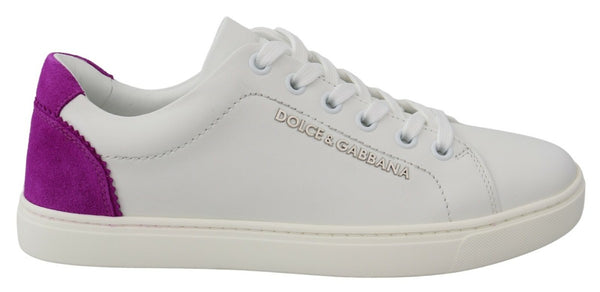 White Suede Leather Low Top Sneakers Shoes