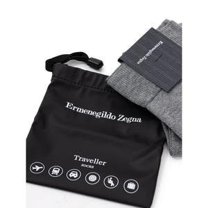 Gray Cotton Socks