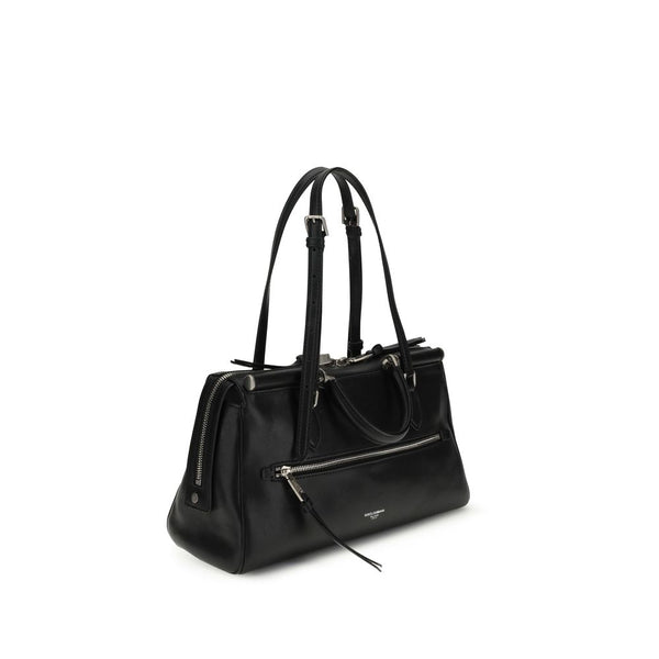 Black Calf Leather Bos Taurus Shoulder Bag