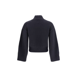 Black Fleece Wool Sweater