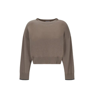 Beige Cashmere Cashmere Sweater