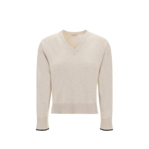 Beige Cashmere Cashmere Sweater
