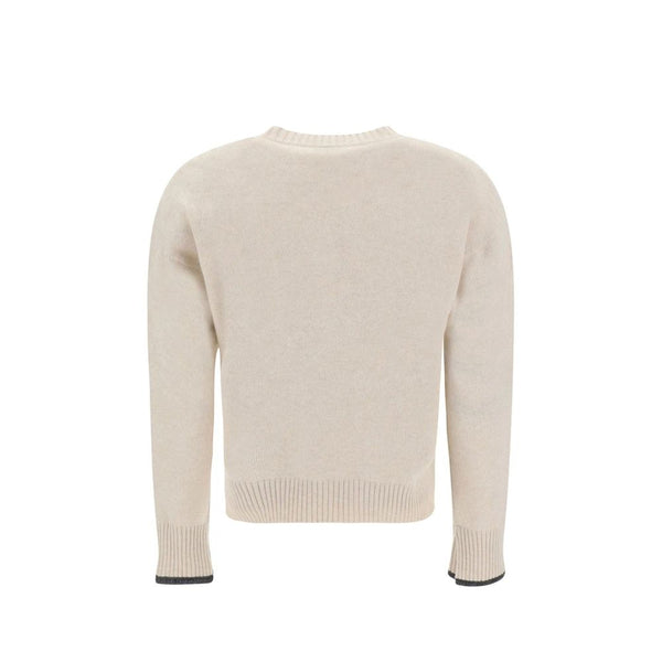 Beige Cashmere Cashmere Sweater