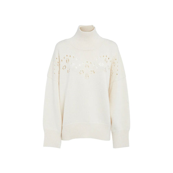 White Wool Sweater