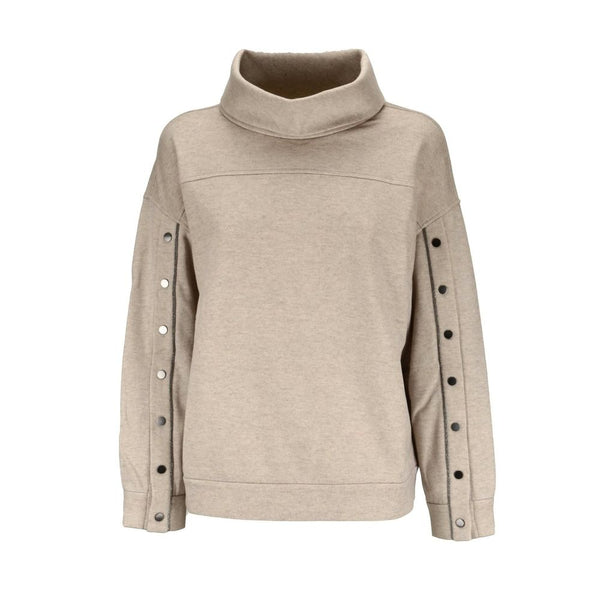 Beige Cashmere Sweatshirt