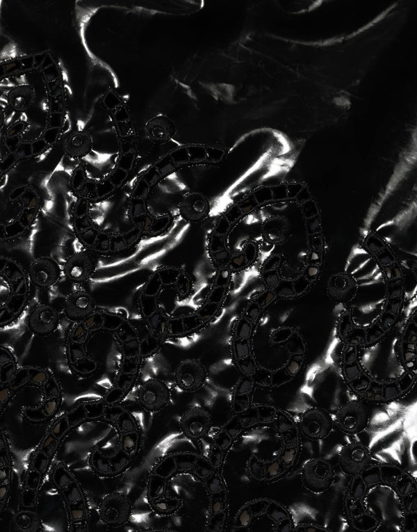 Black Cut Out A-line Sheath Mini Dress