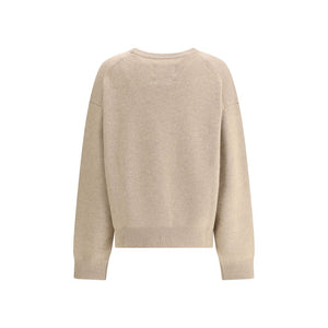 Beige Cashmere Cashmere Sweater