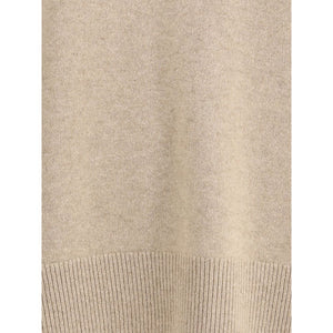 Beige Cashmere Cashmere Sweater