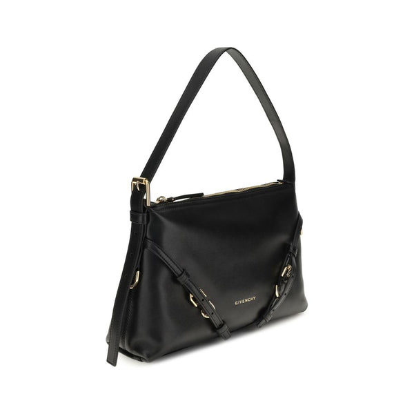 Black Calf Leather Bos Taurus Shoulder Bag