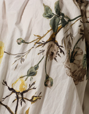 White Floral Lace Off Shoulder Mini Dress