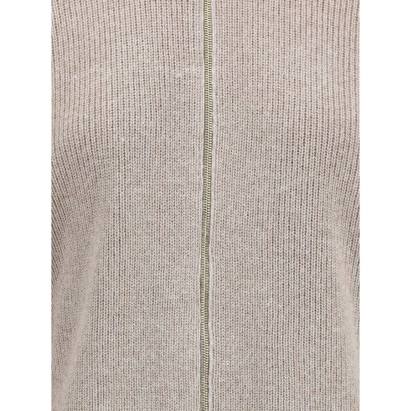 Beige Fleece Wool Coat