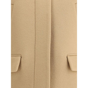 Beige Wool Clothing