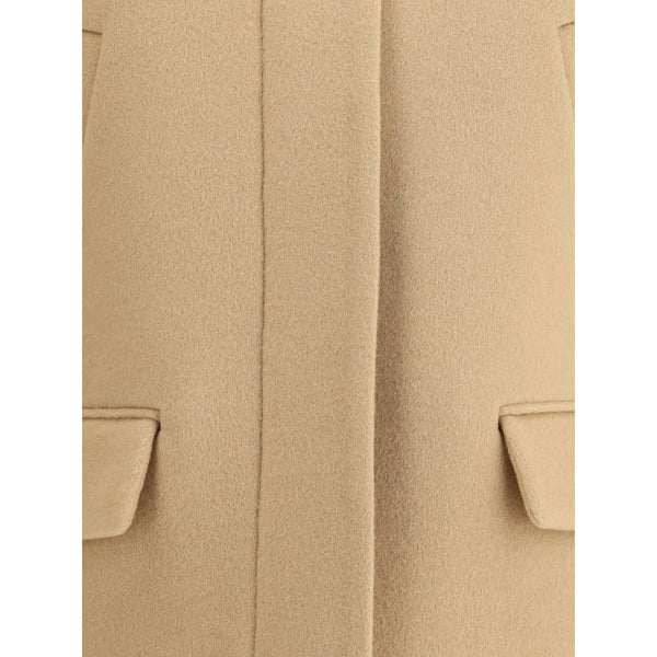 Beige Wool Clothing