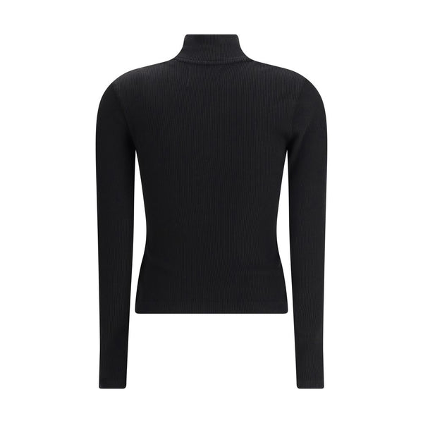 Black Cotton Longsleeve Shirt