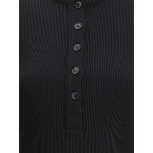 Black Cotton Longsleeve Shirt