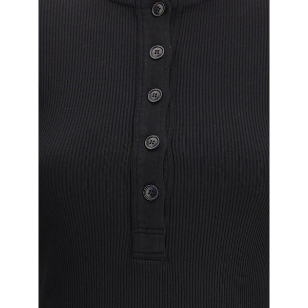 Black Cotton Longsleeve Shirt