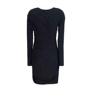 Black Modal Casual Dress