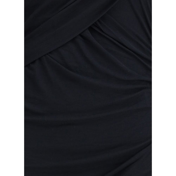 Black Modal Casual Dress